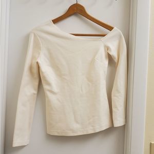 😍New L'AGENCE one shoulder stretch top size xs